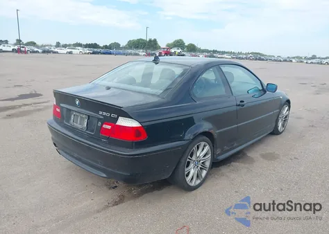 2004 BMW 330Ci из США, поврежденный, VIN WBABD53424PD98513